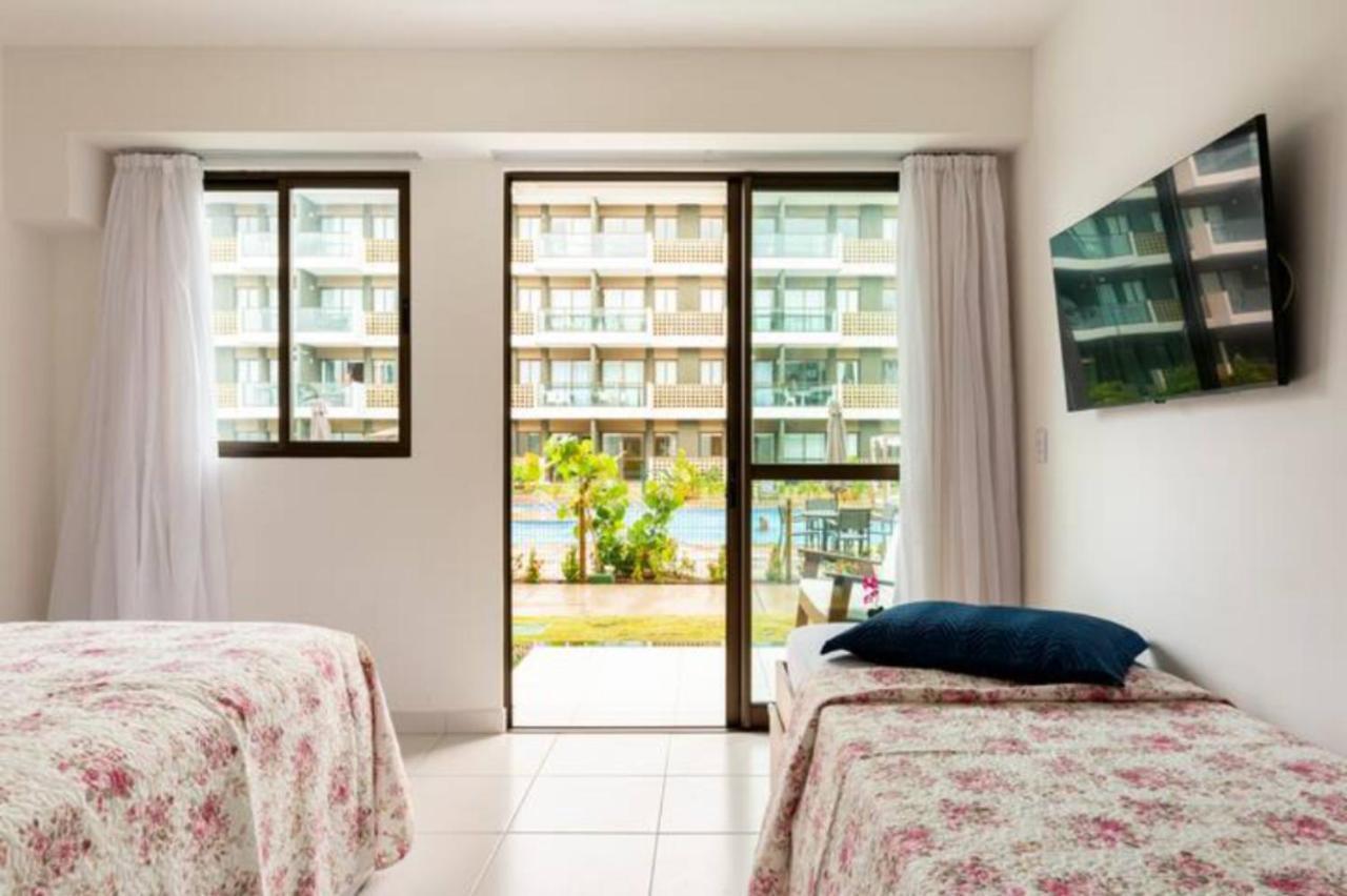 Mana Muro Alto-flat 12 Ohana E 20 Aloha Terreo Frente Piscina Pôrto das Galinhas