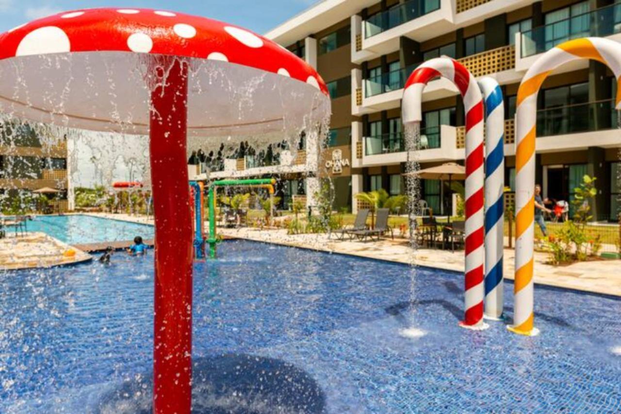 公寓 Mana Muro Alto-flat 12 Ohana E 20 Aloha Terreo Frente Piscina Pôrto das Galinhas