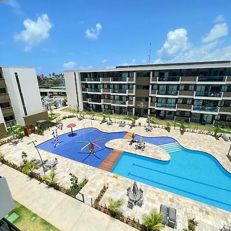 Mana Beach Muro Alto-Flat 12 Ohana E 20 Aloha Terreo Frente Piscina Porto de Galinhas Exterior photo
