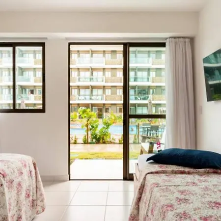 Mana Beach Muro Alto-Flat 12 Ohana E 20 Aloha Terreo Frente Piscina Porto de Galinhas Exterior photo