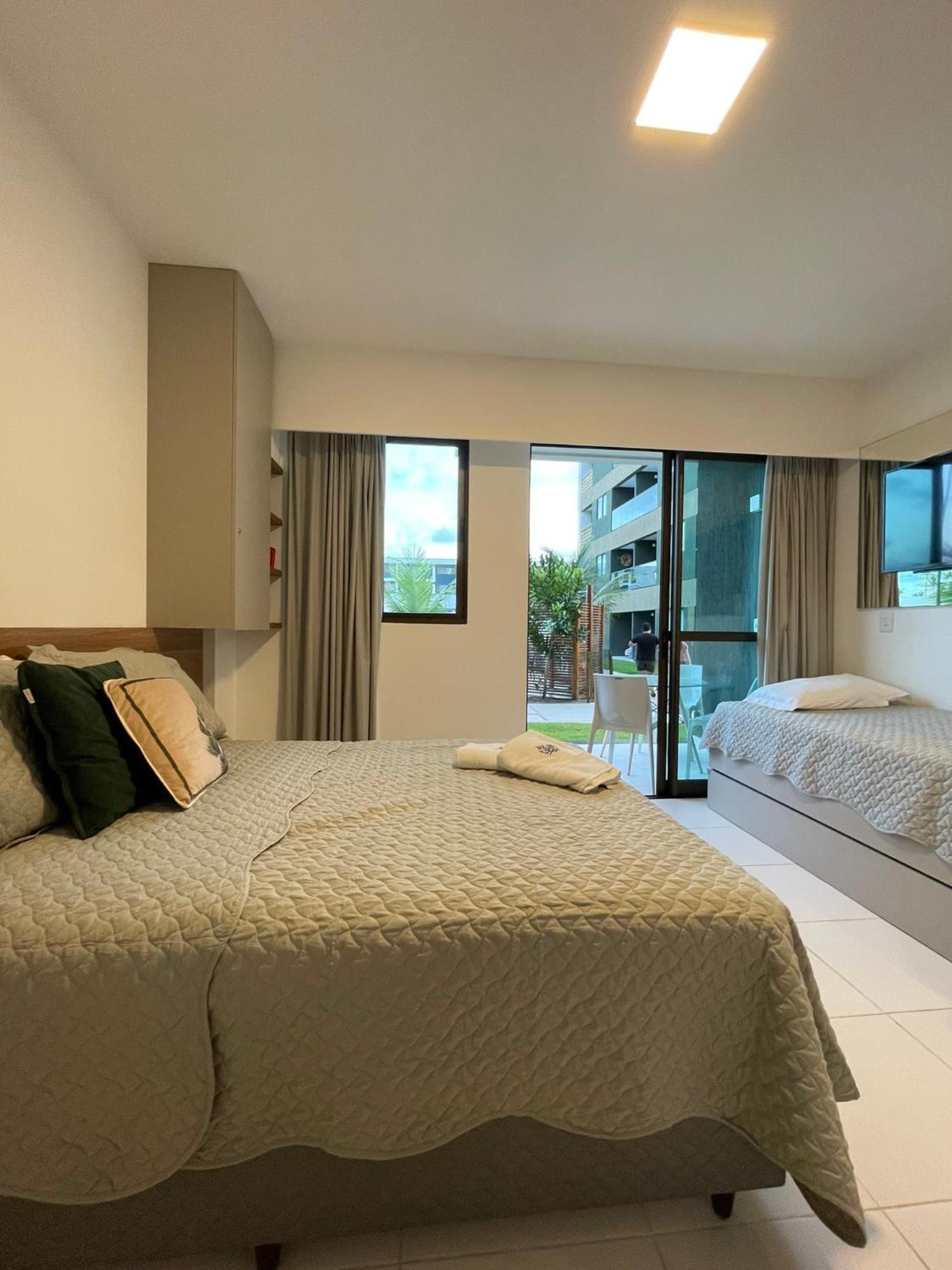 Mana Muro Alto-flat 12 Ohana E 20 Aloha Terreo Frente Piscina * Porto de Galinhas